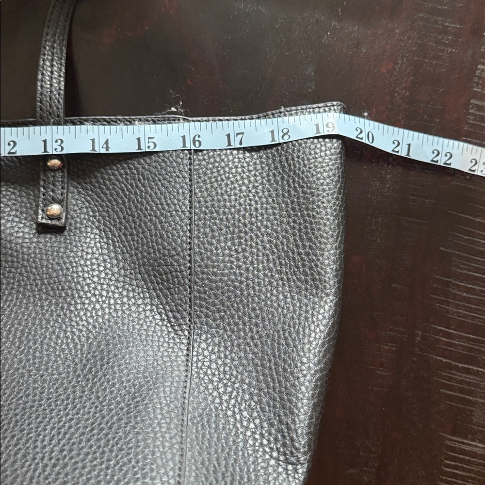 Jessica Simpson Black Tote with Metal Eyelets - Picture 9 of 12